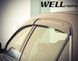 Дефлекторы окон к-т 4 шт с черным хромированным молдингом Honda Accord 2003 - 2007 Sedan Wellvisors 3-847HD016 3-847HD016 фото 13