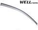 Дефлекторы окон к-т 4 шт с черным хромированным молдингом Honda Accord 2003 - 2007 Sedan Wellvisors 3-847HD016 3-847HD016 фото 15