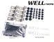 Owiewki do szyb samochodowych num 4 szt aerodynamiczny Ford Fiesta 2011 - 2019 Sedan Wellvisors 3-847FD005