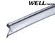 Дефлекторы окон к-т 4 шт с черным хромированным молдингом Honda Accord 2003 - 2007 Sedan Wellvisors 3-847HD016 3-847HD016 фото 16