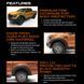 Розширювачі арок комплект 4 шт Chevrolet Silverado 1500 2019-2021 Extended-A-style чорний Bushwacker 40929-02 40929-02 фото 12