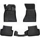 Car Mats with raised edge set 5 pcs Audi A4 2009 - 2015 (B8) Black SOVA-PL