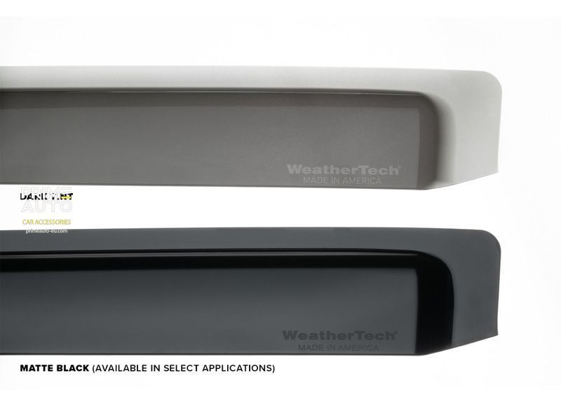 Owiewki okienne wkładany prz&oacute;d+tył Toyota Tundra 2007-2021 połysk WeatherTech 82450IM
