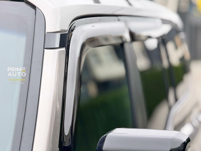 Owiewki do szyb samochodowych prz&oacute;d+tył num 4 szt ciemny Lexus GX 550 2024 + EGR 92492081B