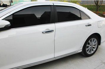 Handle covers set 8 pcs chrome plates Toyota Camry 2012 - 2014 AutoClover AC B839