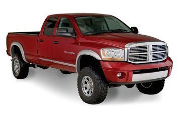 Fender Flares set 4 PCs RAM/Dodge Ram 2500/3500 2003-2009 Extended-A-style black Bushwacker 50904-02