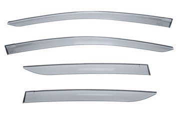 Window Deflectors 4pcs Set Premium Series Honda Insight 2010-2014 Wellvisors 3-847HD032