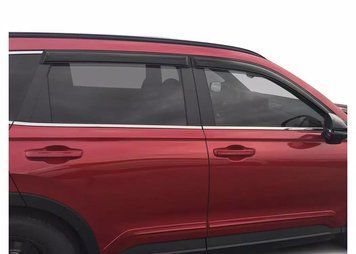 Window Deflectors 4 pcs Set Honda CR-V 2017 - 2026 Ventvisor OUTSIDE MOUNT Smoke AVS 94269