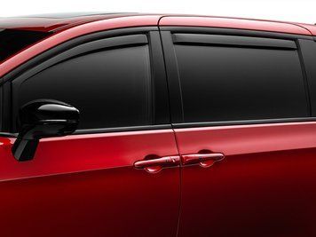 Deflectoare de ferestre inserabil faţă+spate Honda Odyssey 2018 - 2026 lucios &icirc;nchis WeatherTech 82902IM