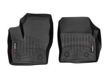 Car Mats 3D Liners Front Lincoln MKC 2017 - 2019 Black WeatherTech 4410521