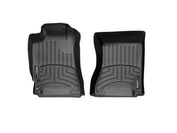 Килими автомобільні 3D Лайнери передні Subaru Forester 2003 - 2008 чорний WeatherTech 441281 441281 фото