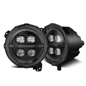 Lampy przednie Jeep Wrangler JL 2018- 2025 LED NOVA seria AlphaRex 880867