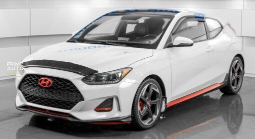 Дефлектор капоту Hyundai Veloster 2019-2025 гладкий FormFit HD10Q19 HD10Q19 фото