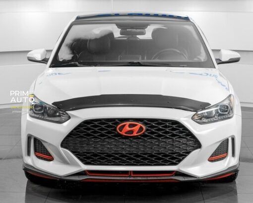 Дефлектор капоту Hyundai Veloster 2019-2025 гладкий FormFit HD10Q19 HD10Q19 фото