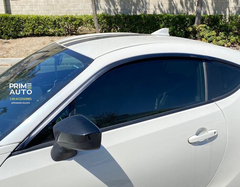 Window Deflectors 4pcs Set Premium Series Toyota 86 2013-2021 Wellvisors 3-847TY061