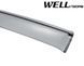 Window Deflectors 4pcs Set With Black Trim Toyota Yaris 2007-2012 Sedan Wellvisors 3-847TY027