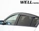 Дефлекторы окон к-т 4 шт Premium серия Honda Insight 2010 - 2014 Wellvisors 3-847HD032 3-847HD032 фото 5