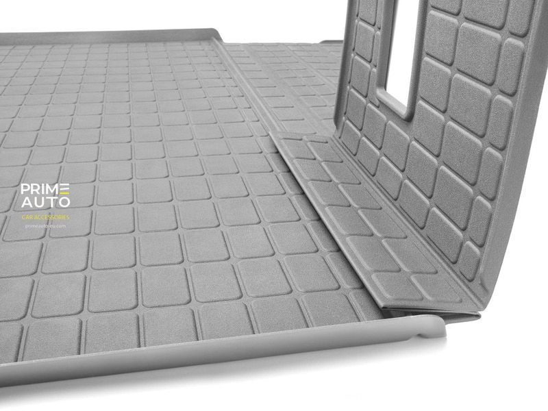 Mat do bagażnika czarny na oparciach siedzeń 3D High Performance GMC Yukon/Denali 2015-2020 czarny WeatherTech 401731IM