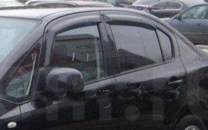 Window Deflectors 4pcs Suzuki SX4 2006 - 2009 Sedan EGR 92490020B