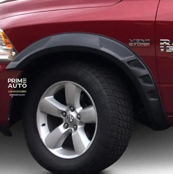 Extensoare pentru pasajele roții set 4 piese RAM/Dodge Ram 1500 Classic 2010-2024 DRT-style negru Bushwacker 50932-02