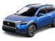 Deflektor maski spoiwo Toyota Corolla Cross 2022-2025 Aeroskin chromowane AVS 622217