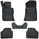 Dywaniki gumowe z bokiem zestaw 5 szt BMW X1 2009 - 2016 (E84) czarny SOVA-PL