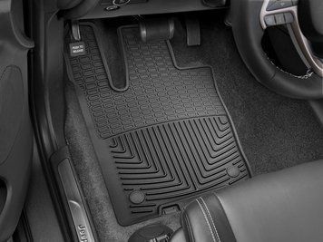 All-Weather Floor Mats Front Dodge Durango 2016+ Black WeatherTech W399