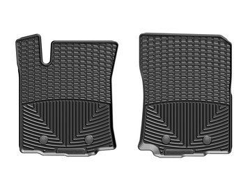 All-Weather Floor Mats Front Toyota Tacoma 2018 - 2023 Black WeatherTech W378