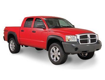 Extensoare pentru pasajele roții set 4 piese Dodge Dakota 2005-2010 Extended-A-style negru Bushwacker 51908-02