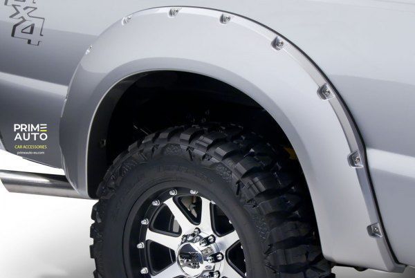 Розширювачі арок комплект 4 шт Ford F-250 Super Duty 2017-2022 Pocket-style чорний Bushwacker 20942-02 20942-02 фото
