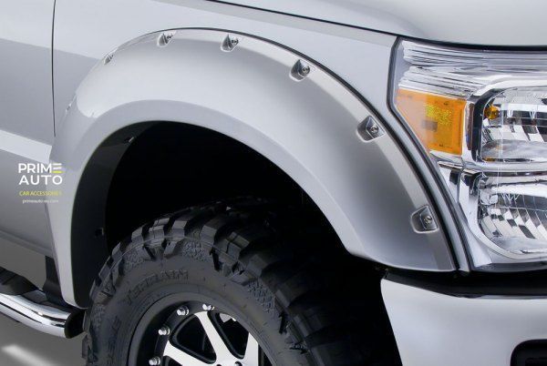 Розширювачі арок комплект 4 шт Ford F-250 Super Duty 2017-2022 Pocket-style чорний Bushwacker 20942-02 20942-02 фото