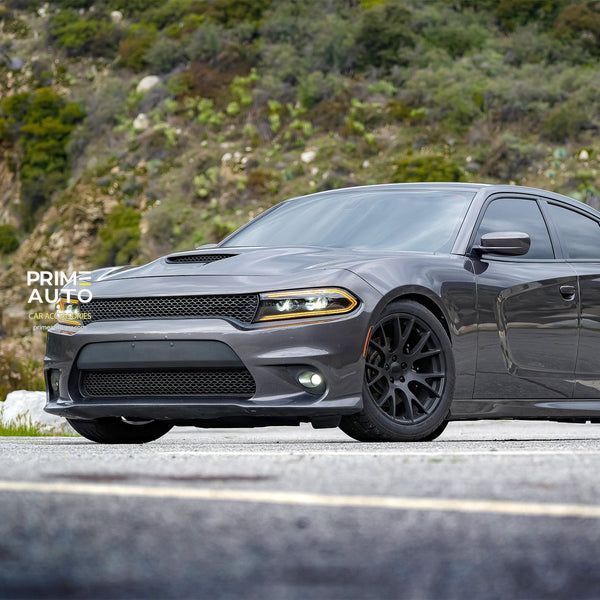 Front lights Dodge Charger 2015-2022 LUXX-Series Alpha-Black AlphaRex 880579