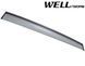 Дефлекторы окон к-т 4 шт с черным хромированным молдингом BMW X6 2008 - 2014 Wellvisors 3-847BM006 3-847BM006 фото 2