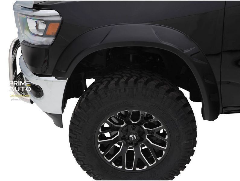 Fender Flares set 4 PCs Ram 1500 2019-2024 DRT-style black Bushwacker 50934-02
