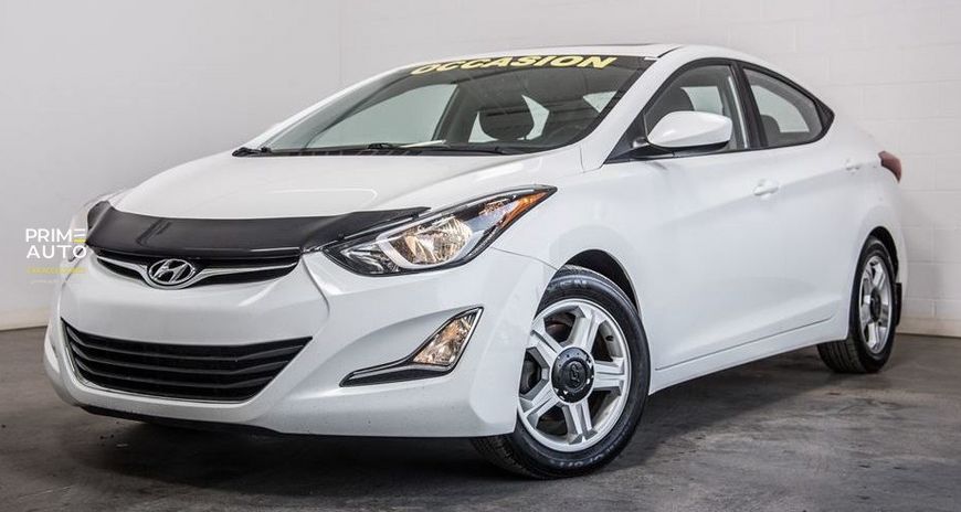 Дефлектор капота Hyundai Elantra 2011-2016 гладкий FormFit HD10E11 HD10E11 фото