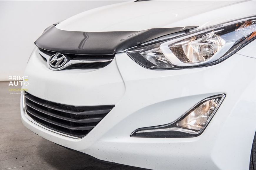 Дефлектор капота Hyundai Elantra 2011-2016 гладкий FormFit HD10E11 HD10E11 фото