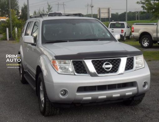 Deflektor maski Nissan Pathfinder 2005-2007 gładki FormFit HD13F05