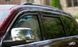 Window Deflectors 4 pcs Set GMC Terrain 2018-2025 VENTVISOR LOW PRO With Chrome Trim AVS 794059