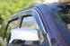 Window Deflectors 4 pcs Set GMC Terrain 2018-2025 VENTVISOR LOW PRO With Chrome Trim AVS 794059