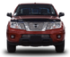 Deflektor maski Nissan Pathfinder 2005-2007 gładki FormFit HD13F05
