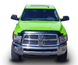 Дефлектор капоту Tough Guard Ram 3500 2010-2018 гладкий FormFit TS6M10 TS6M10. фото 3