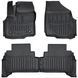 Car Mats with raised edge set 4 pcs Opel Ampera-E 2016 - 2019 Black SOVA-PL
