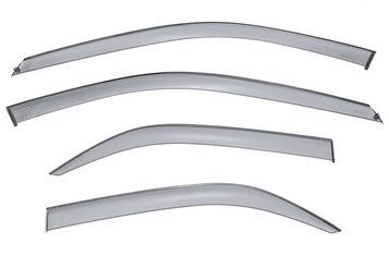 Window Deflectors 4pcs Set Premium Series Honda Accord 1994-1997 Sedan Wellvisors 3-847HD028