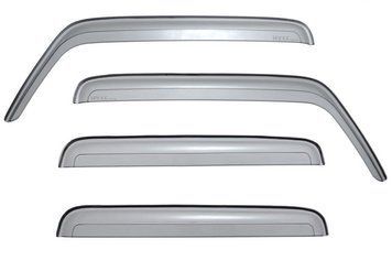 Window Deflectors 4pcs Set Premium Series Hummer H3 2006-2010 Wellvisors 3-847HU001
