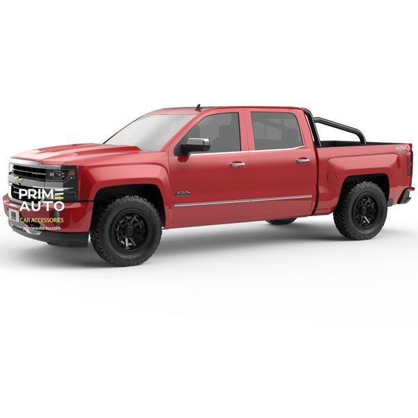 Дуги в кузов Chevrolet Silverado 1500 2014 - 2023 S-Series порошкова фарба EGR SBAR0102 SBAR0102 фото