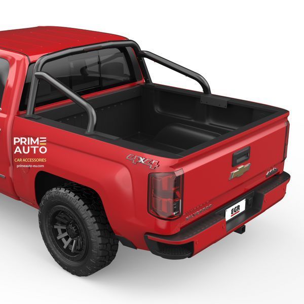 Дуги в кузов Chevrolet Silverado 1500 2014 - 2023 S-Series порошкова фарба EGR SBAR0102 SBAR0102 фото