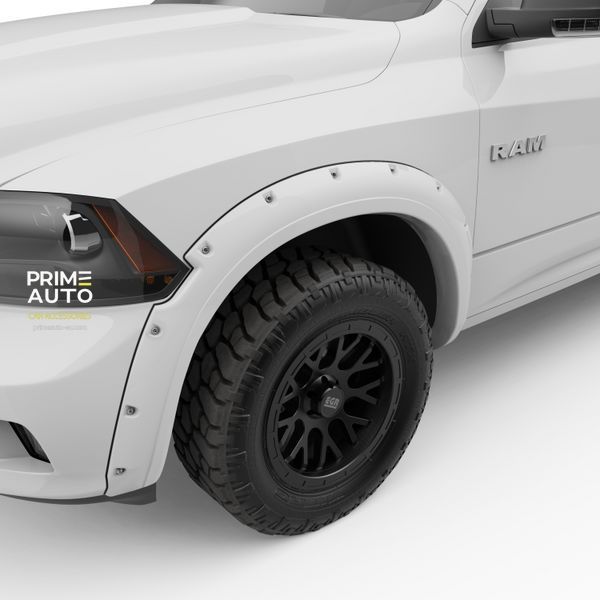 Poszerzenia nadkoli RAM/Dodge Ram 2500 2011 - 2018 Bolt-On Style kolor Bright White EGR 792854-PW7