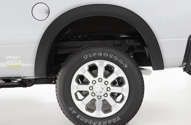 Fender Flares set 4 PCs RAM/Dodge Ram 2500/3500 2019-2025 OE-style black Bushwacker 50937-02