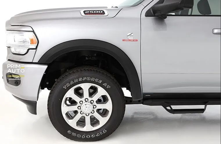 Fender Flares set 4 PCs RAM/Dodge Ram 2500/3500 2019-2025 OE-style black Bushwacker 50937-02