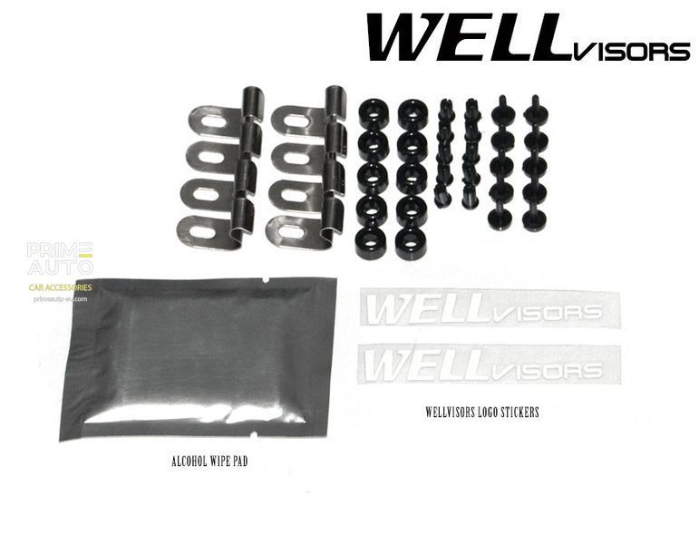 Дефлекторы окон к-т 4 шт с хромированным молдингом Mazda CX-7 2007 - 2012 Wellvisors 3-847MZ010 3-847MZ010 фото